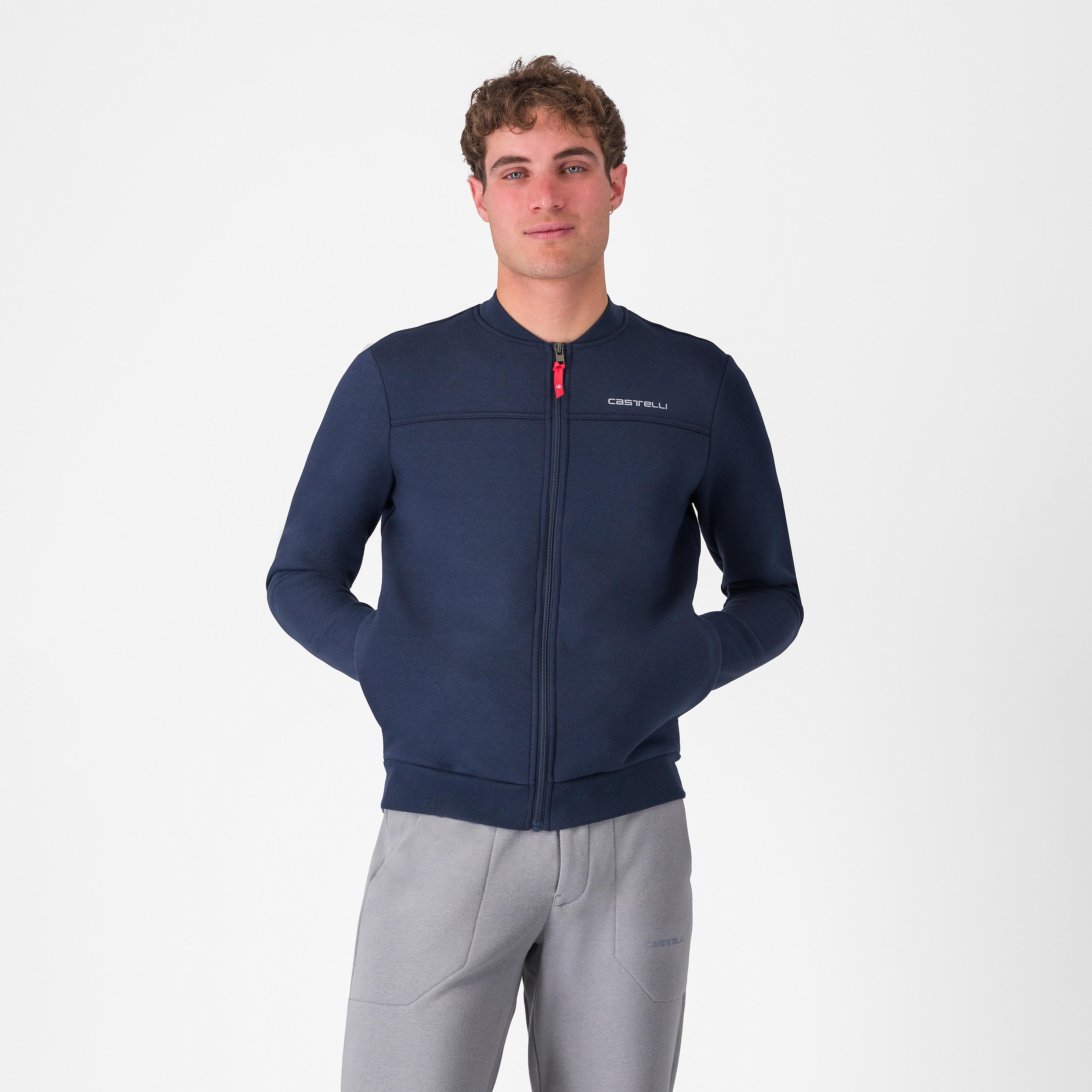 Cycling jacket for man CLASSICO TRACK JACKET - Castelli Cycling