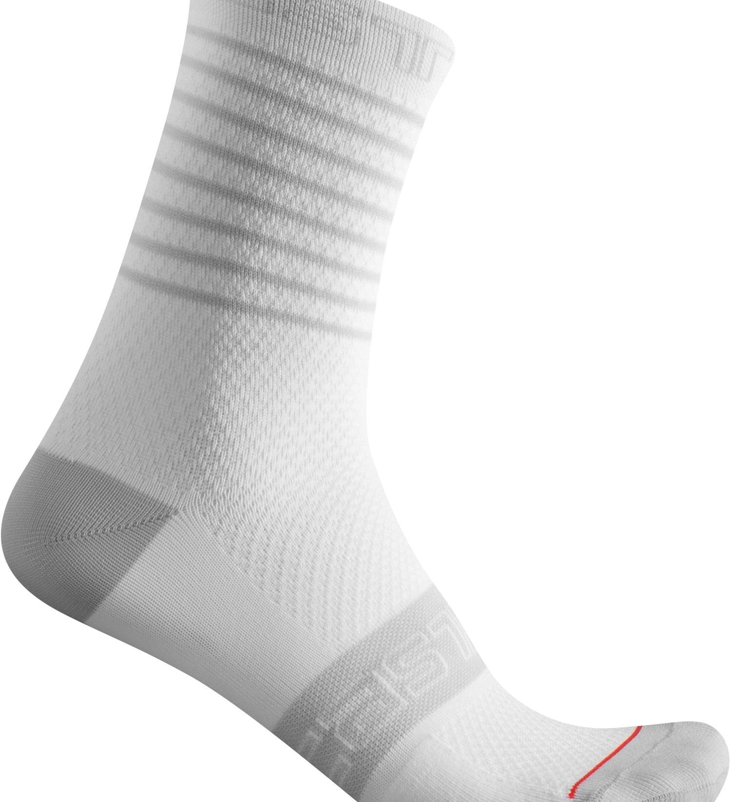Superleggera w 12 sock - white - castelli