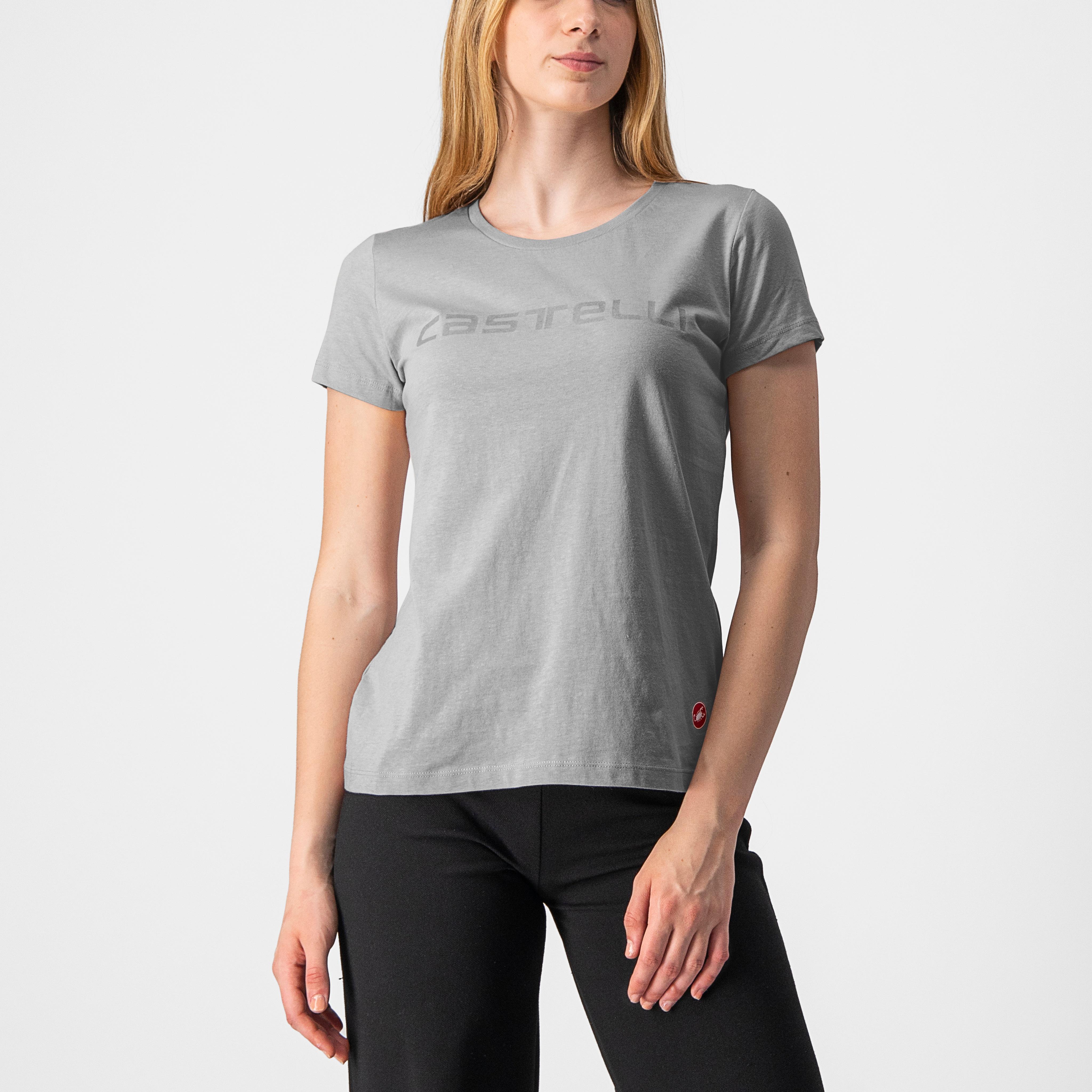 Sprinter w tee - melange light gray - castelli