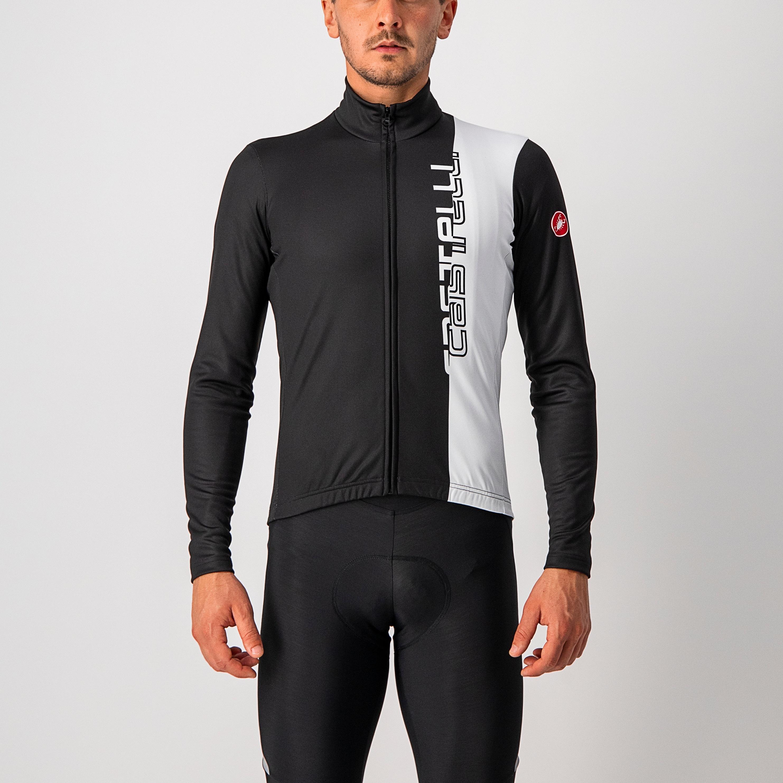 Traguardo jersey fz - light black/white - castelli