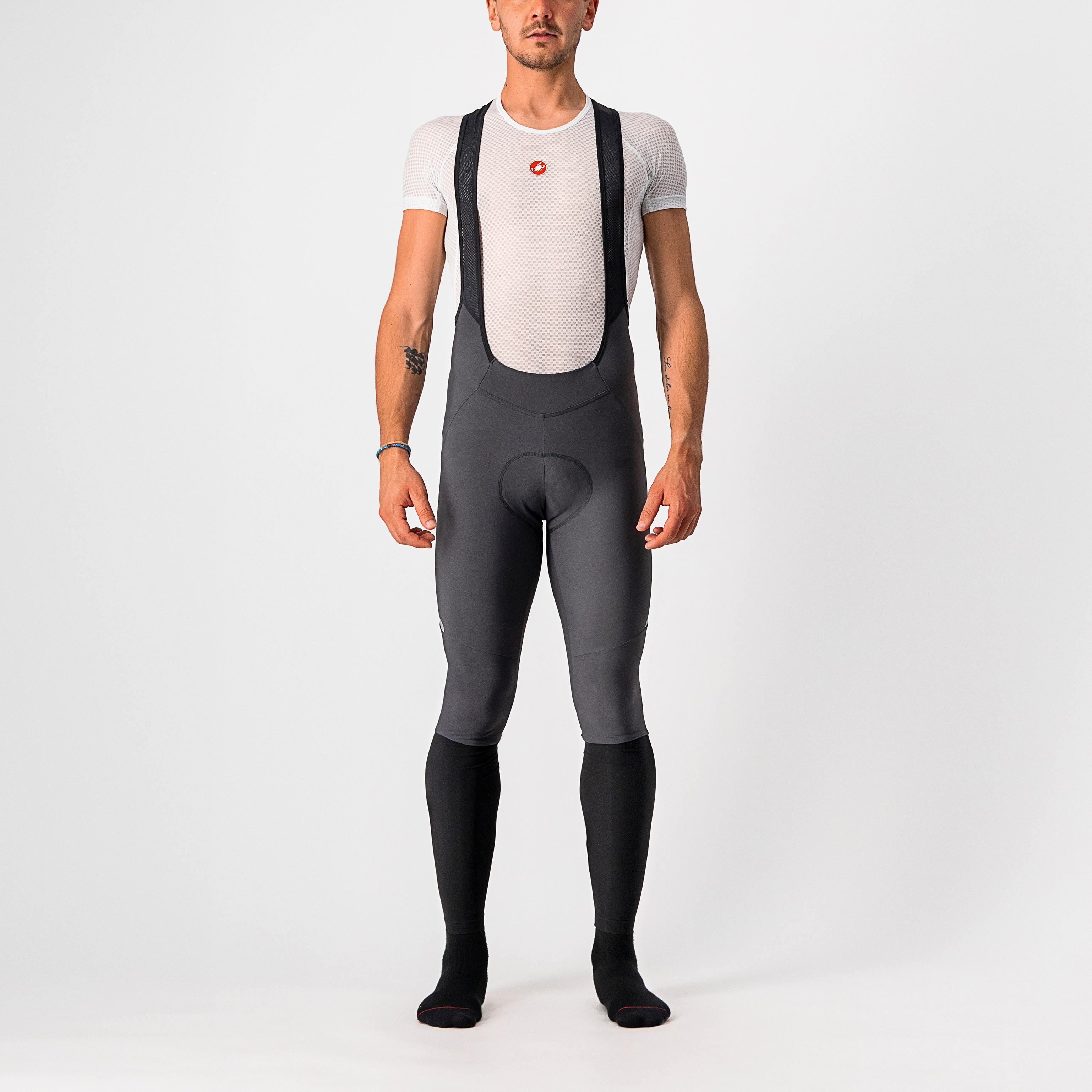 男性用サイクリングタイツ VELOCISSIMO 5 BIBTIGHT - Castelli Cycling