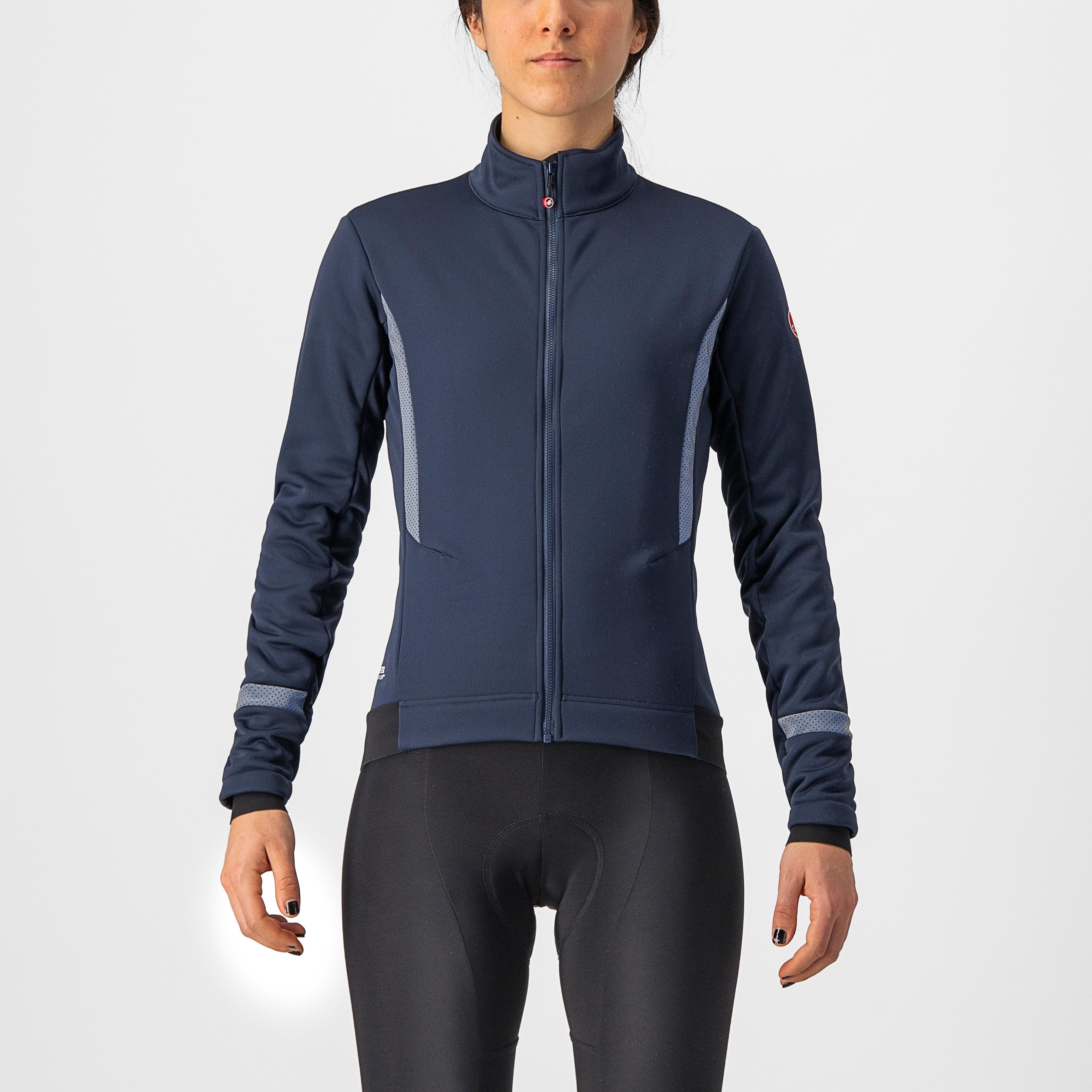 Dinamica 2 jacket - savile blue/silver reflex - castelli