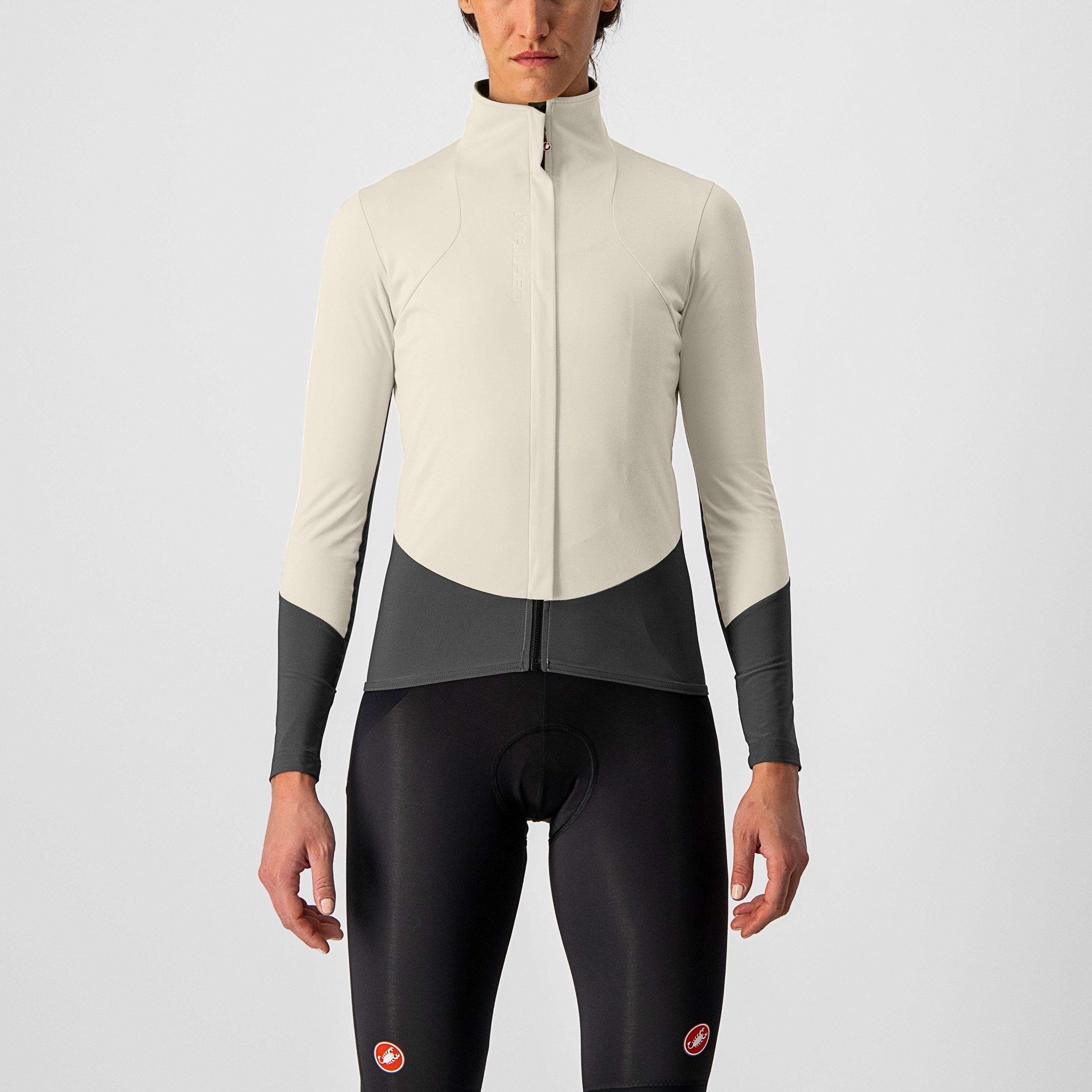 Beta ros w jacket - chalk/dark gray - castelli
