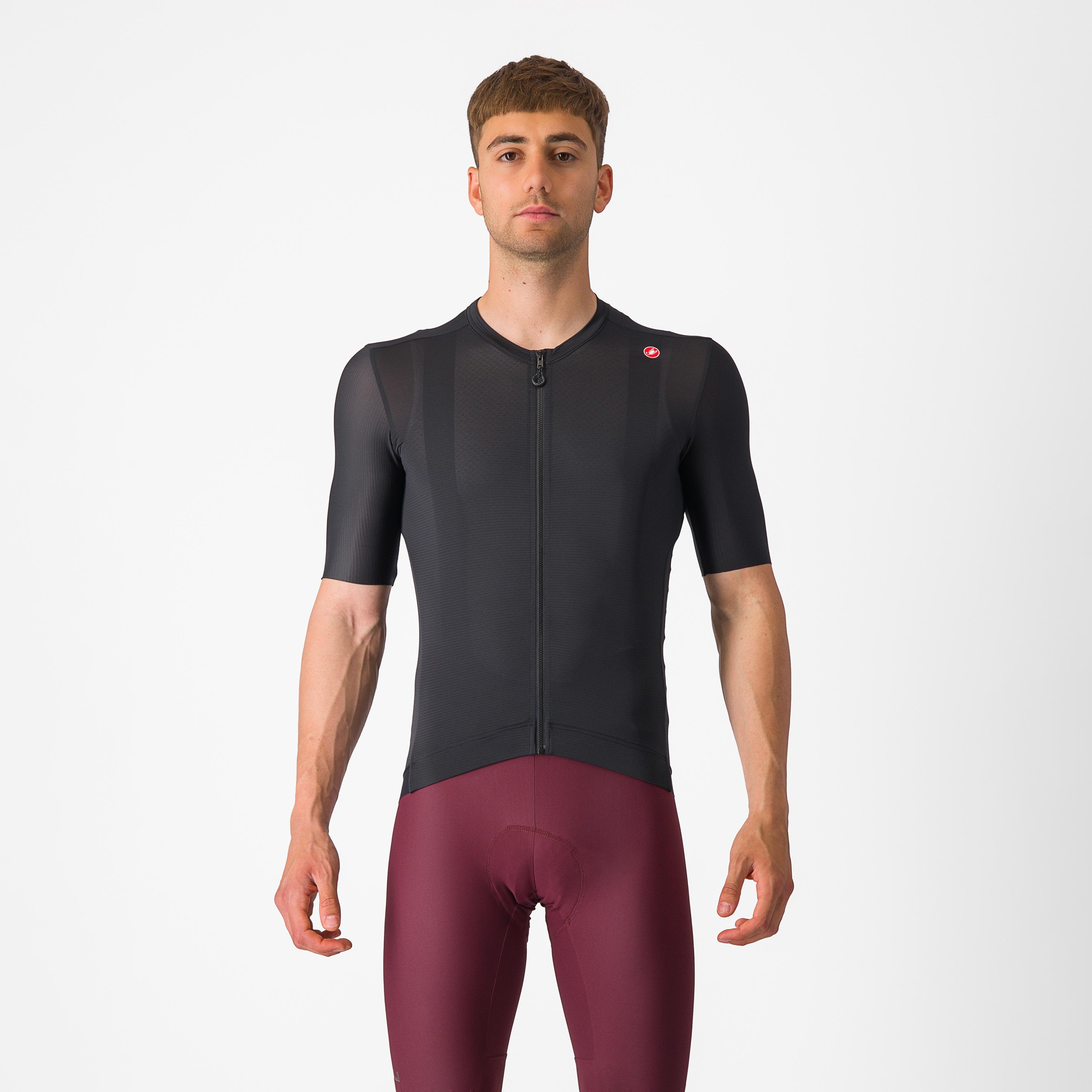 Espresso jersey - light black/dark gray - castelli