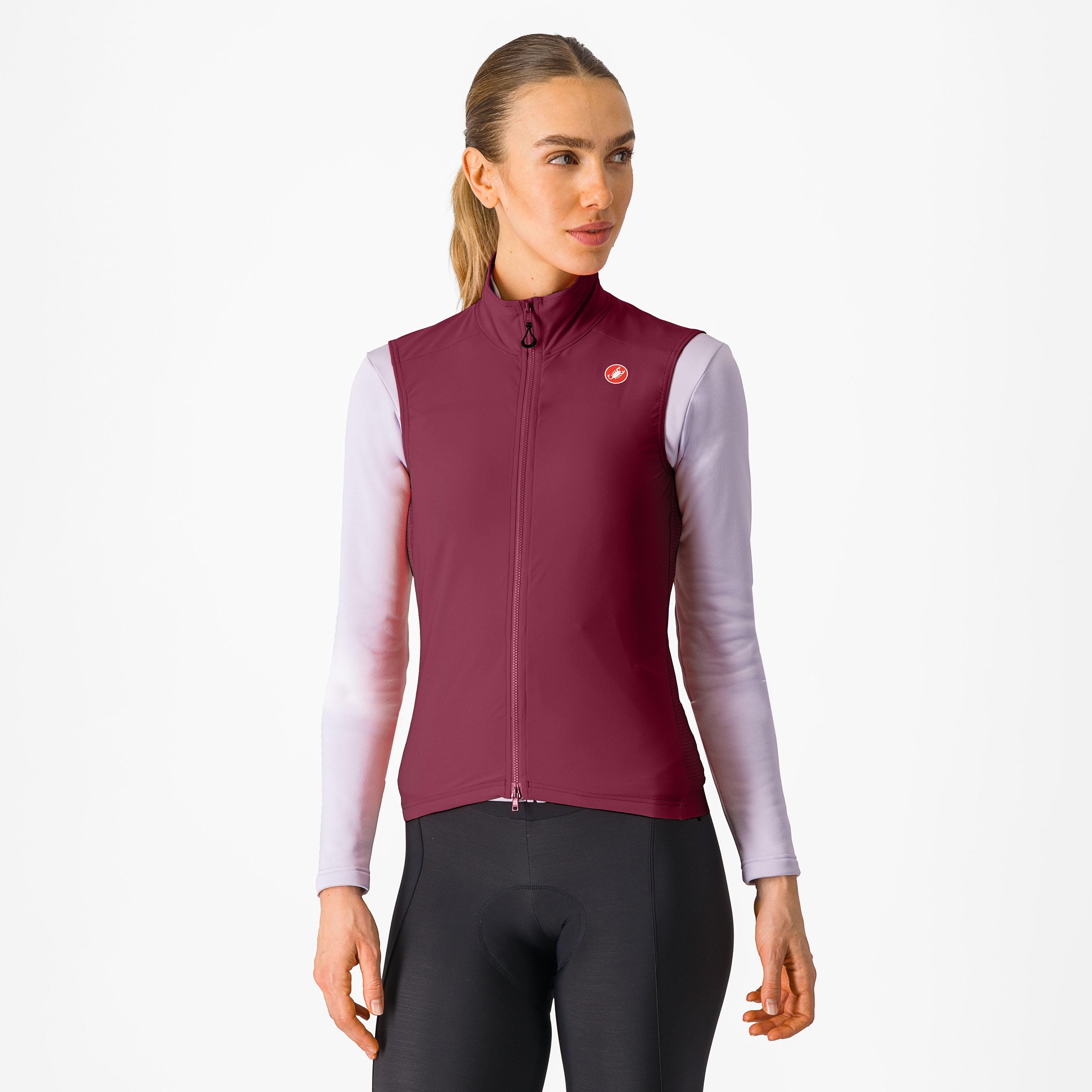 Espresso w vest - deep bordeaux - castelli