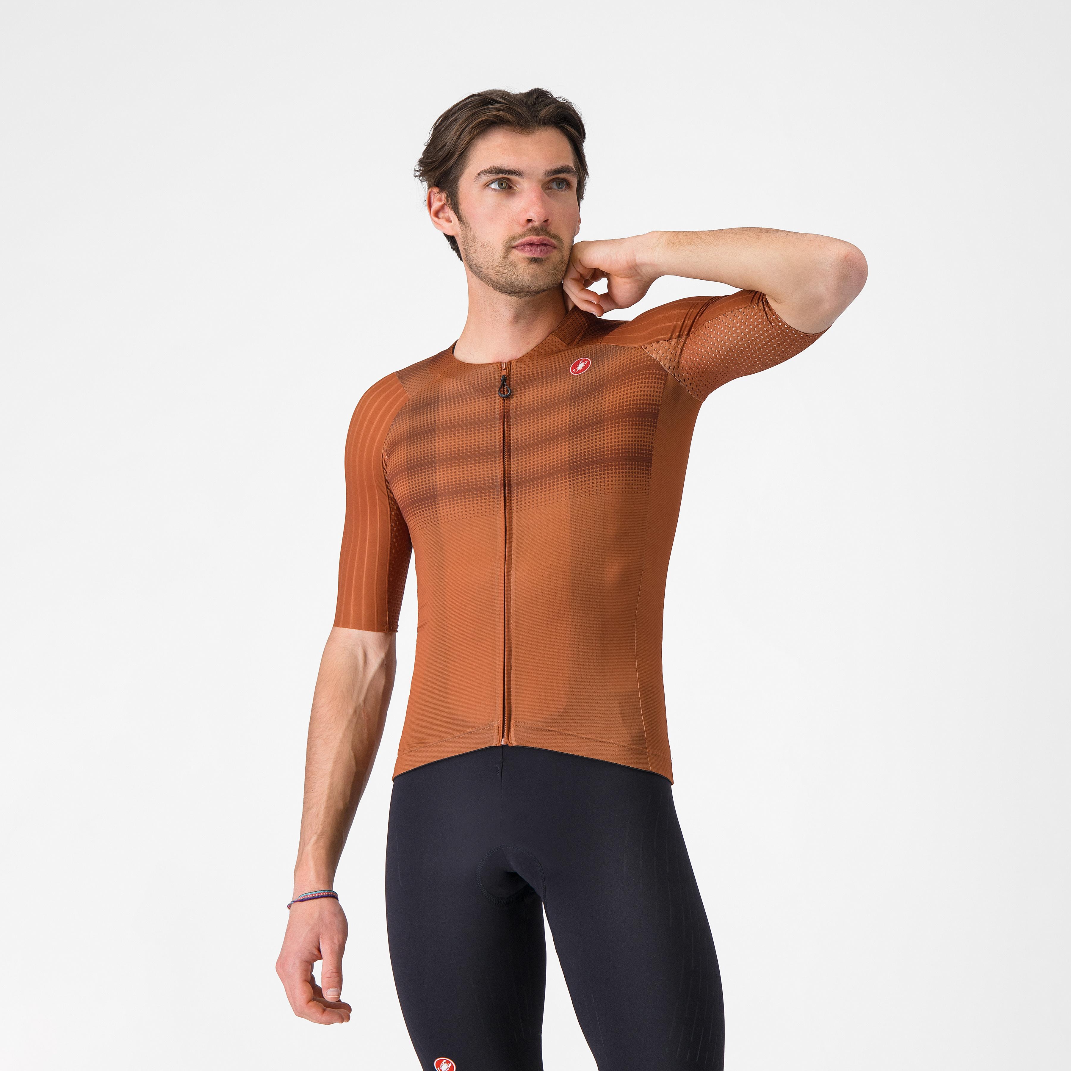 Aero race 8s jersey - mocha - castelli