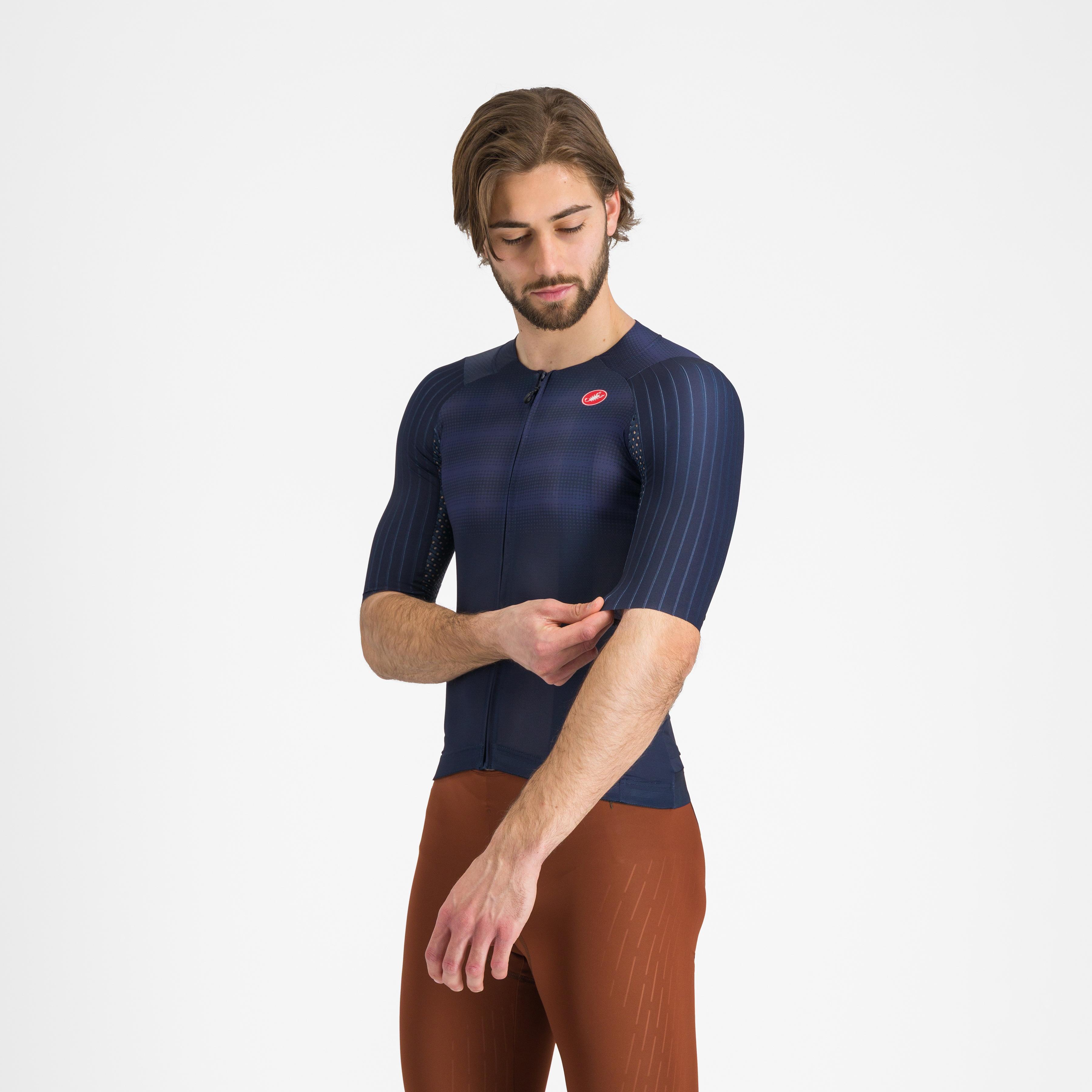 Aero race 8s jersey - belgian blue - castelli