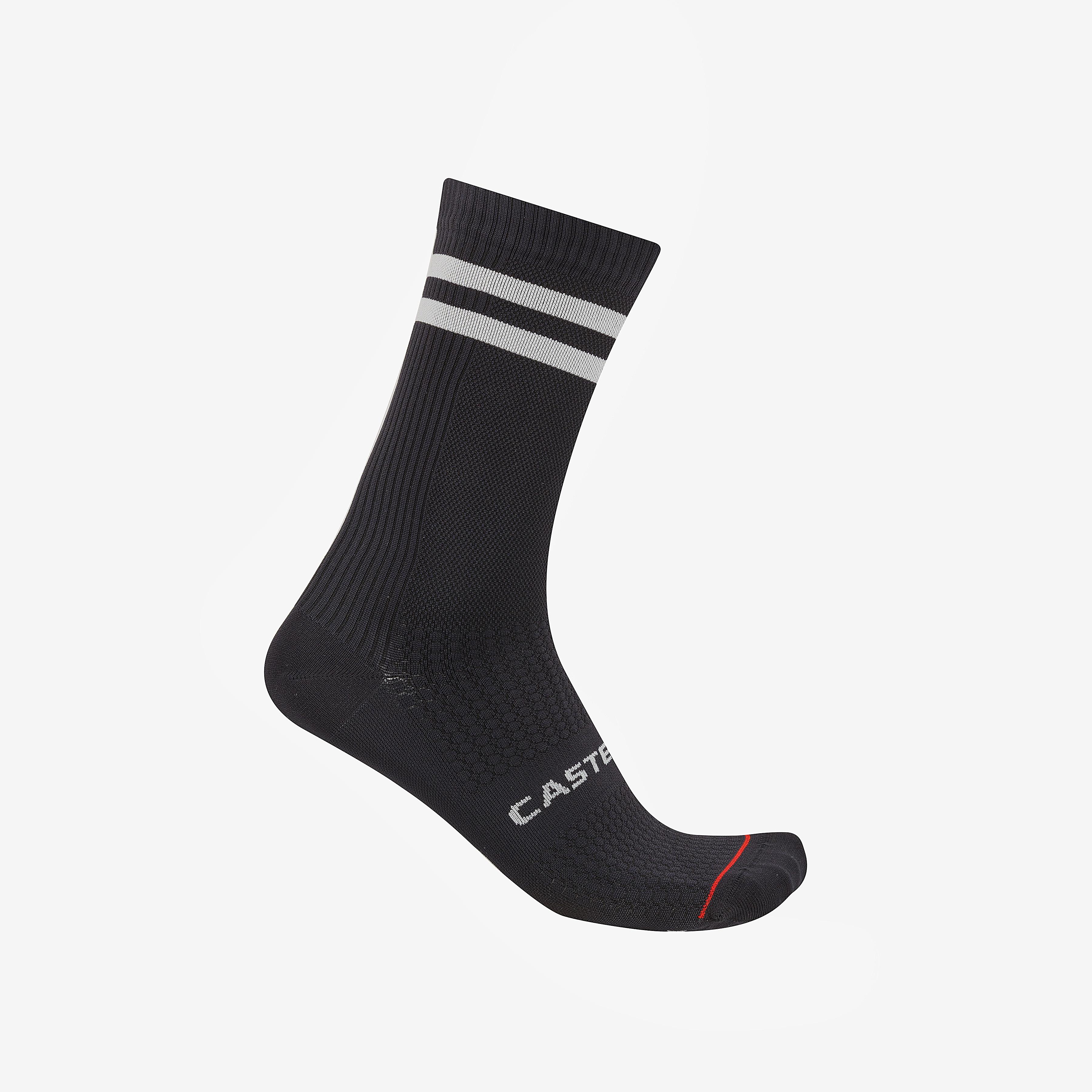 Originale 18 sock - black/white - castelli
