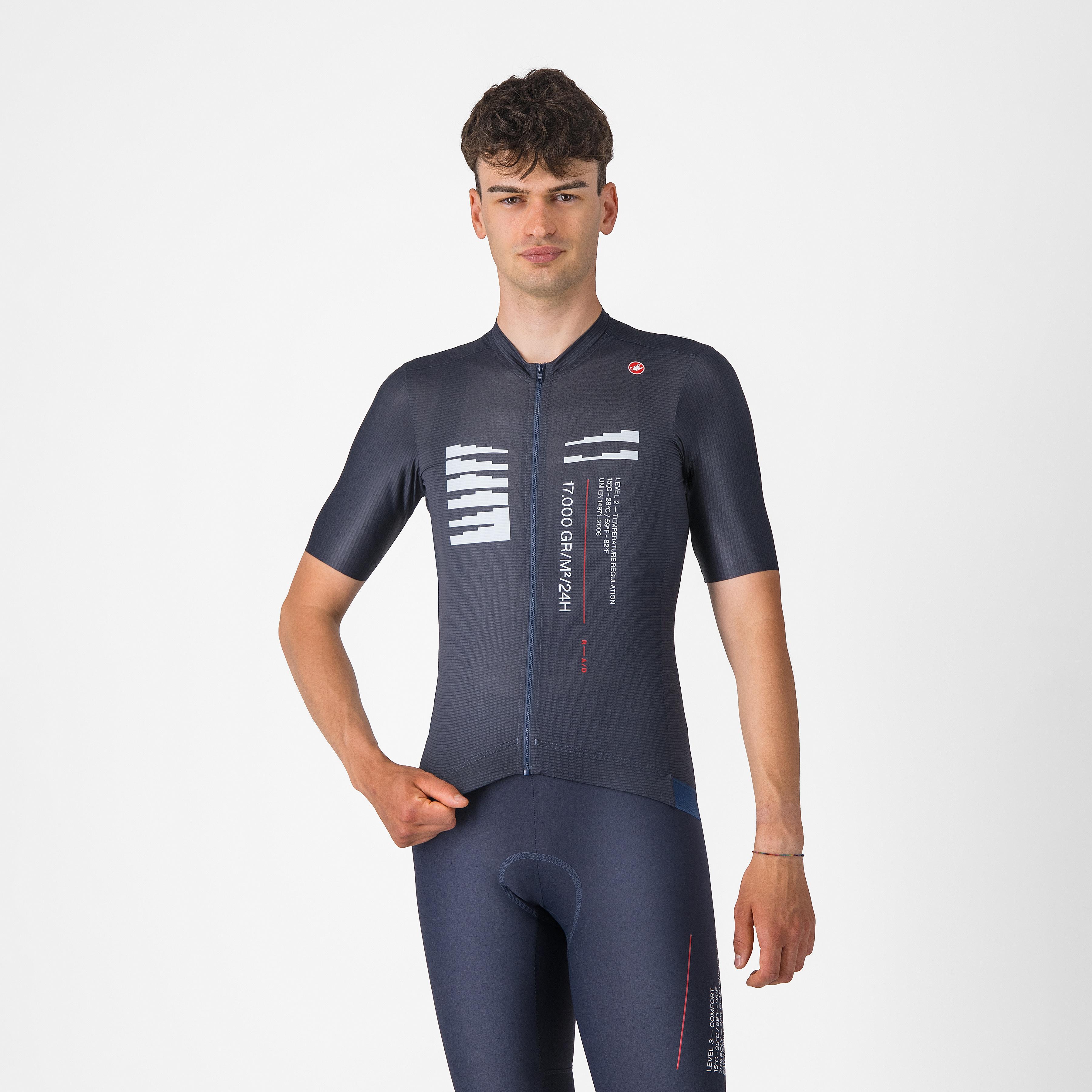 Cycling jersey for man Espresso R-A/D Jersey - Castelli Cycling