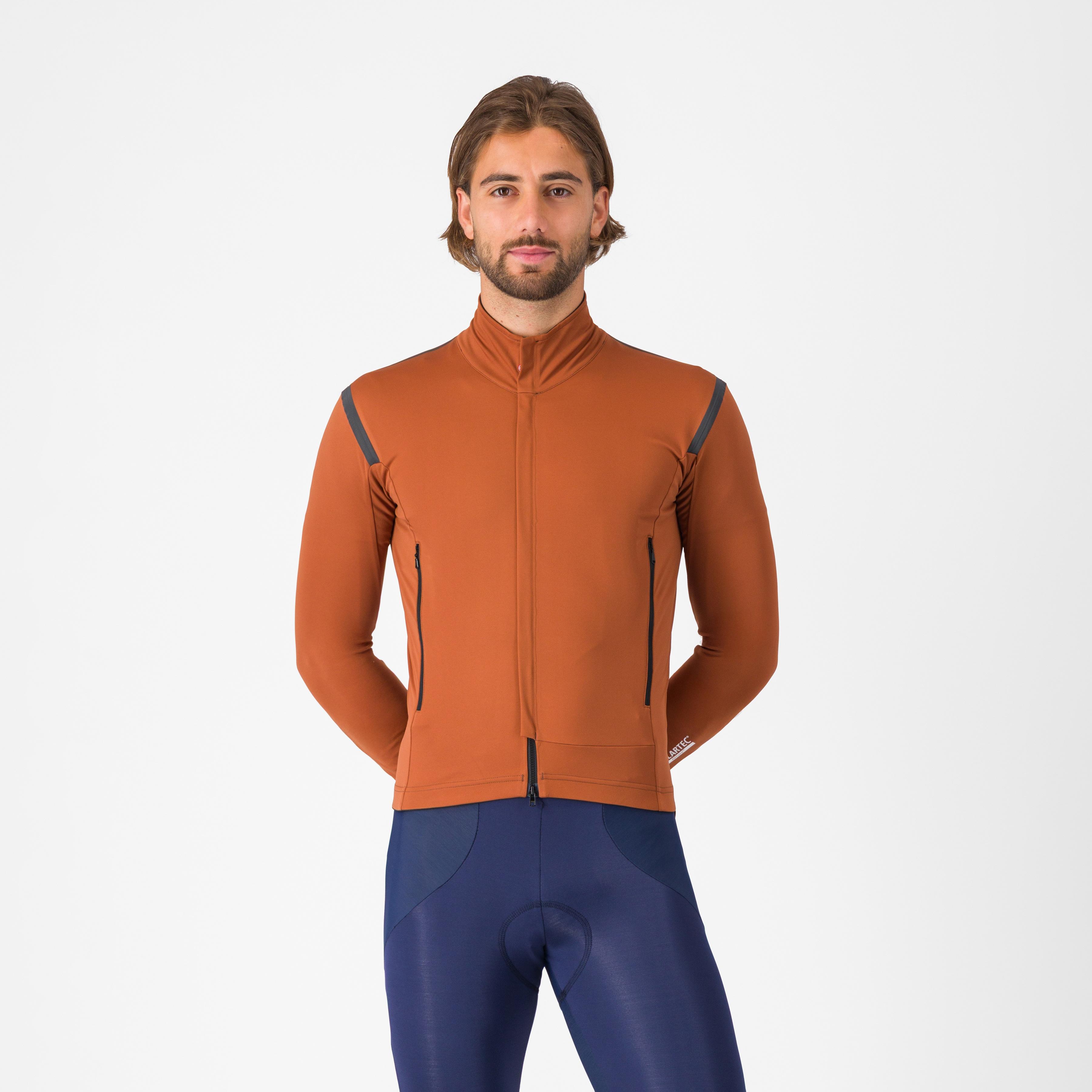 Perfetto ros 3 jacket - mocha/black reflex - castelli