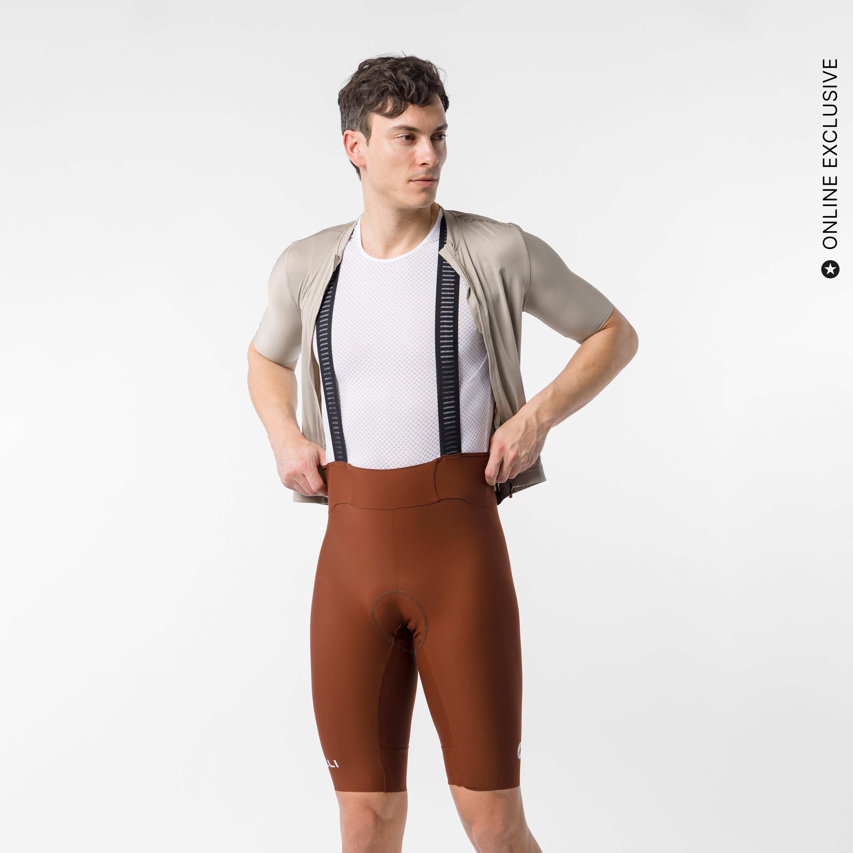 Espresso 2 bibshort - deep mocha - castelli