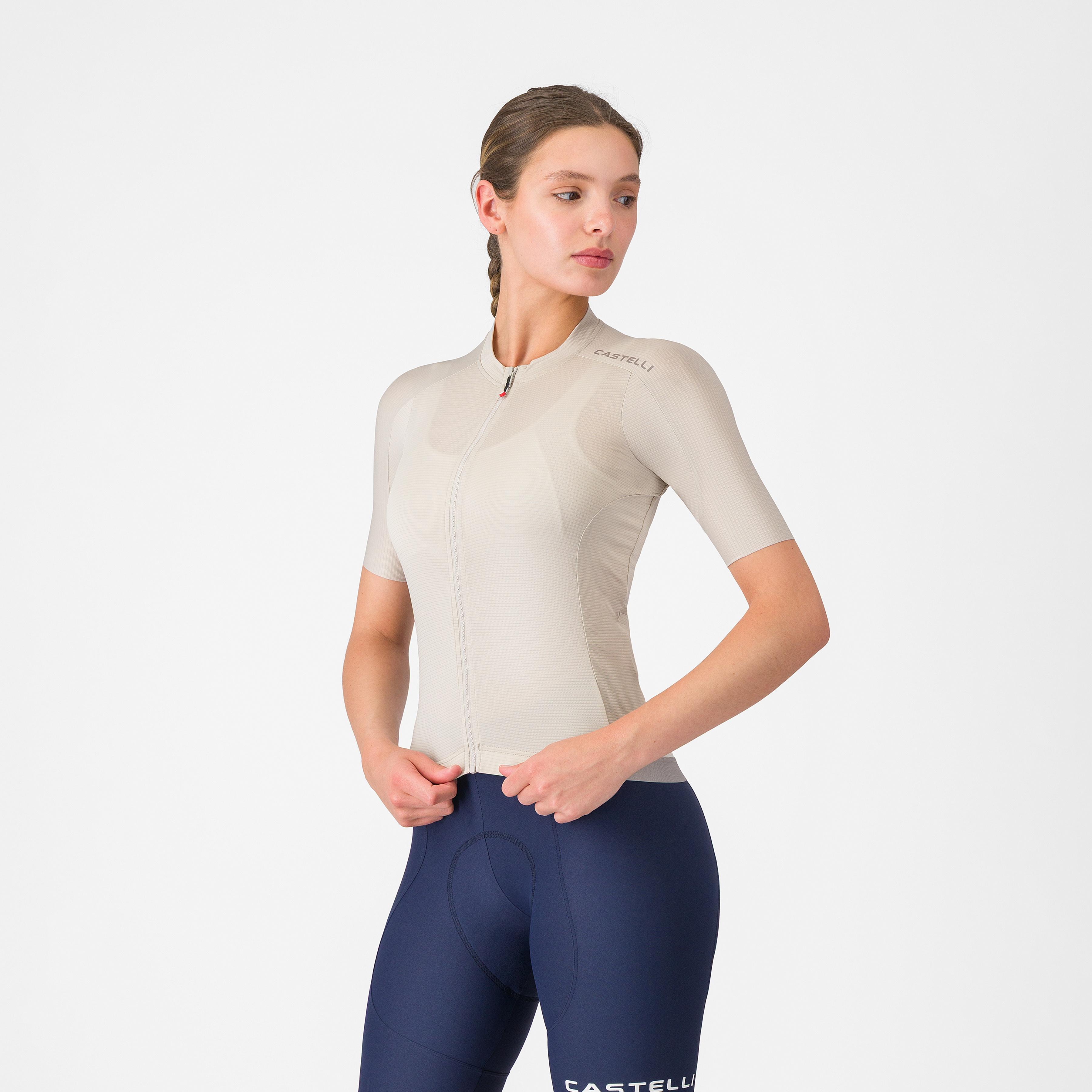 Espresso  2 w jersey - silver moon - castelli