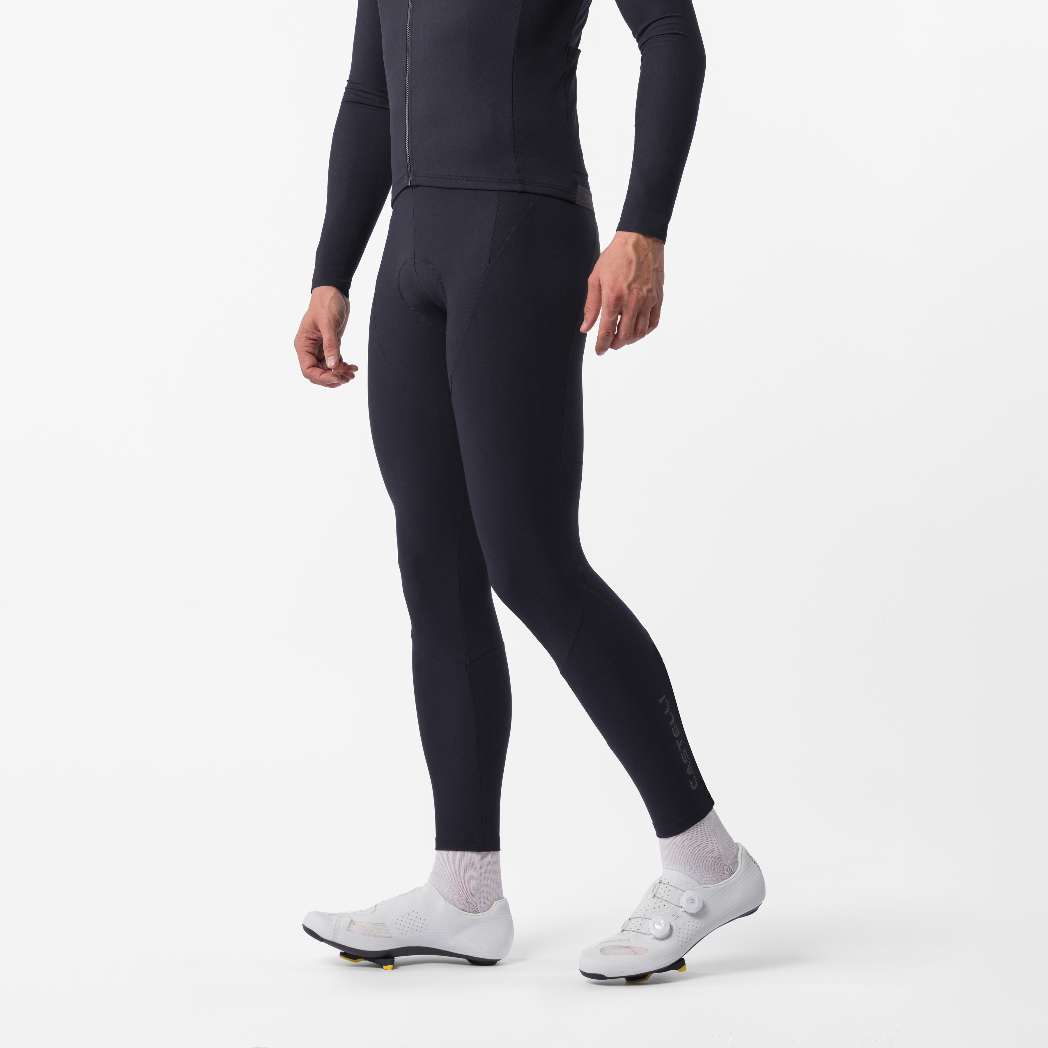 Thermowoven bibtight - black - castelli