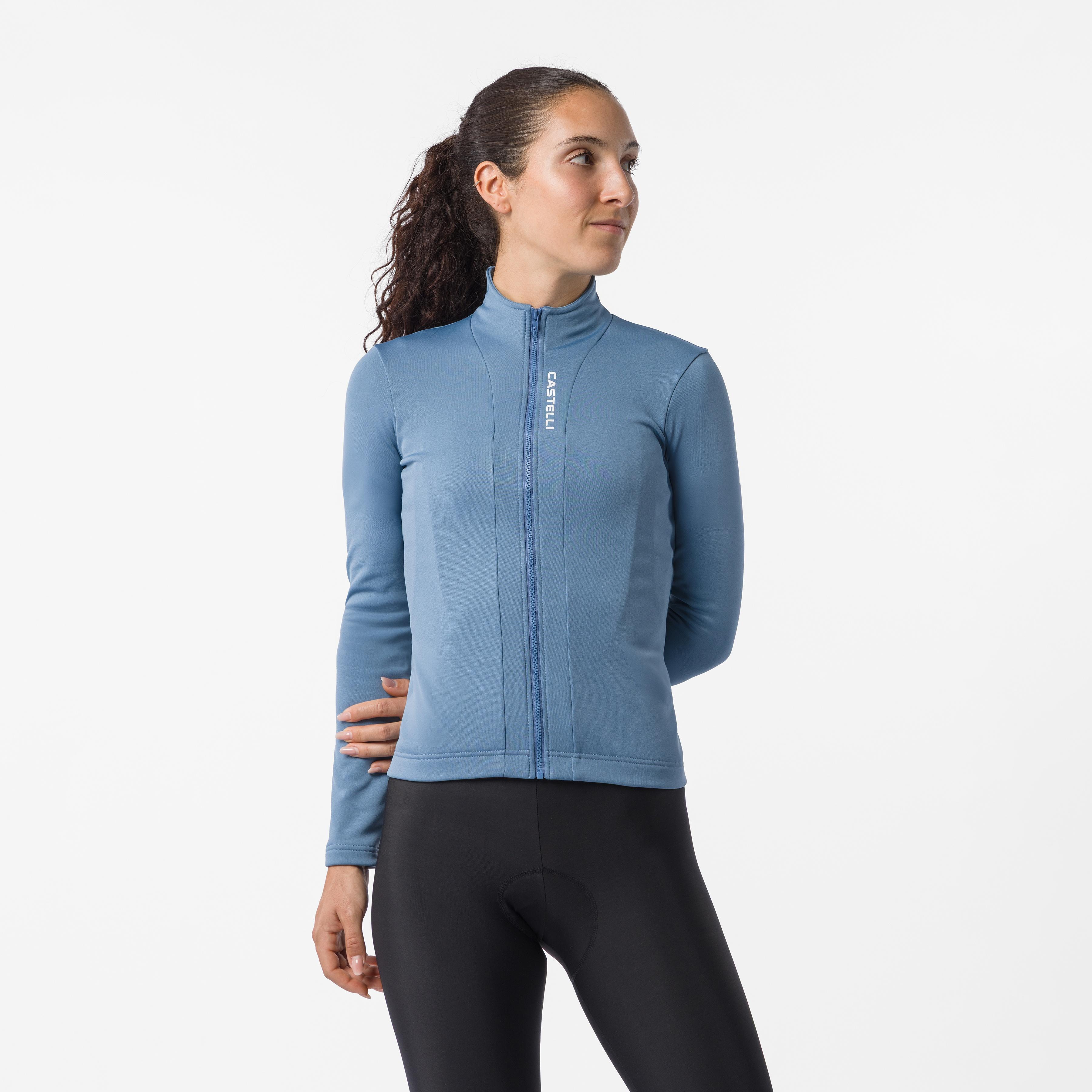 Sinergia 3 jersey fz - steel blue - castelli