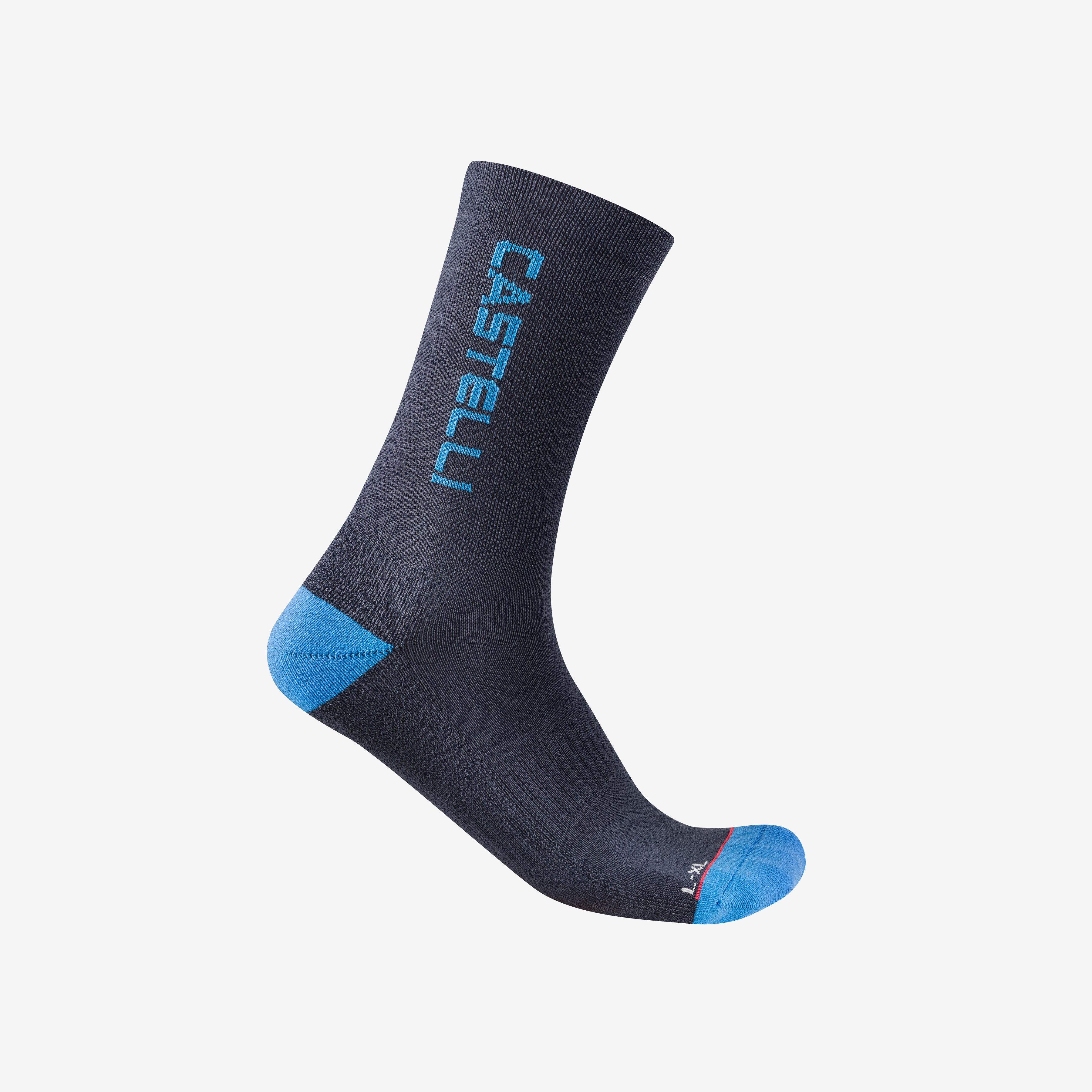 Sweetspot 20 thermal sock - twilight blue/blue circuit - castelli