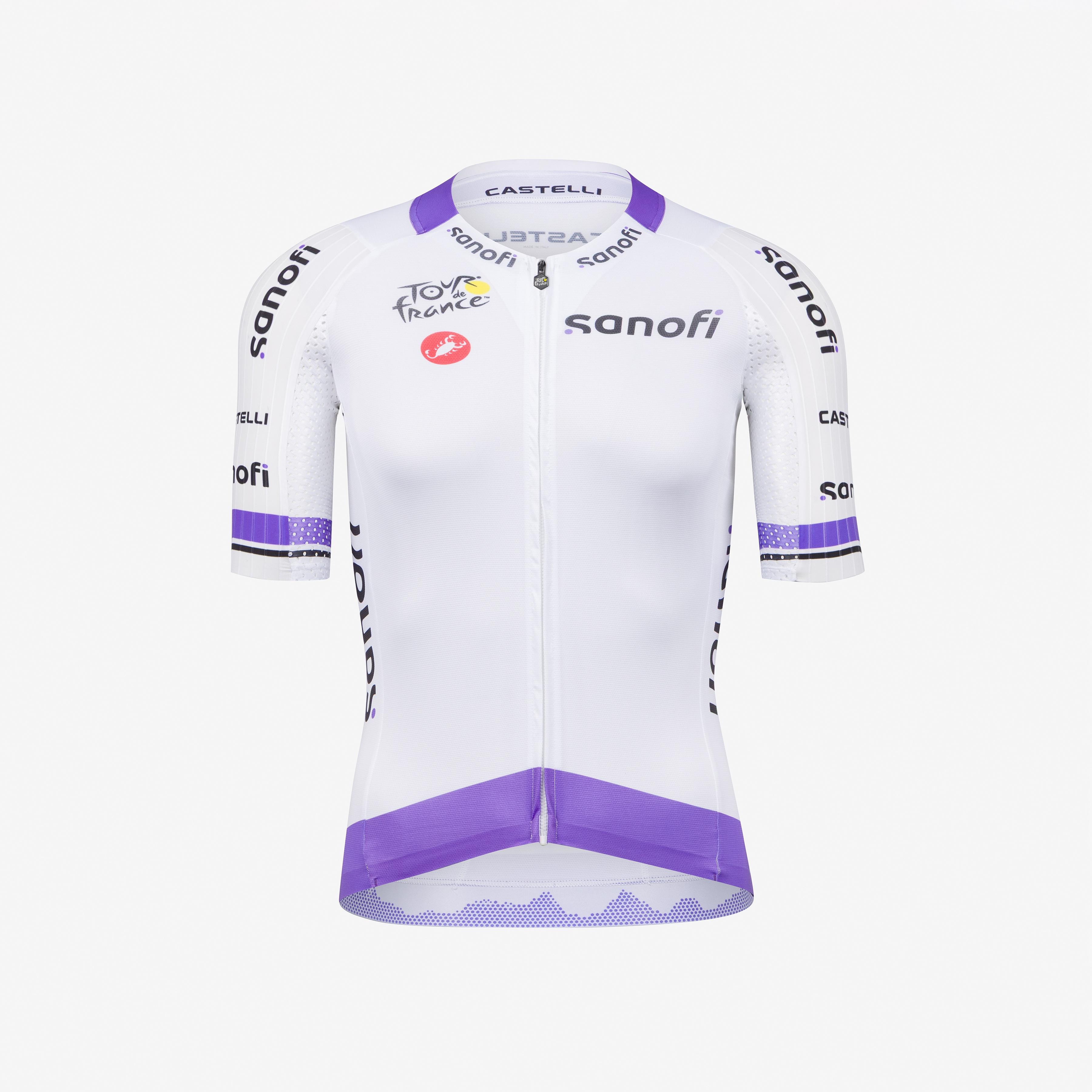 Tdf leader jersey aero race - white - castelli