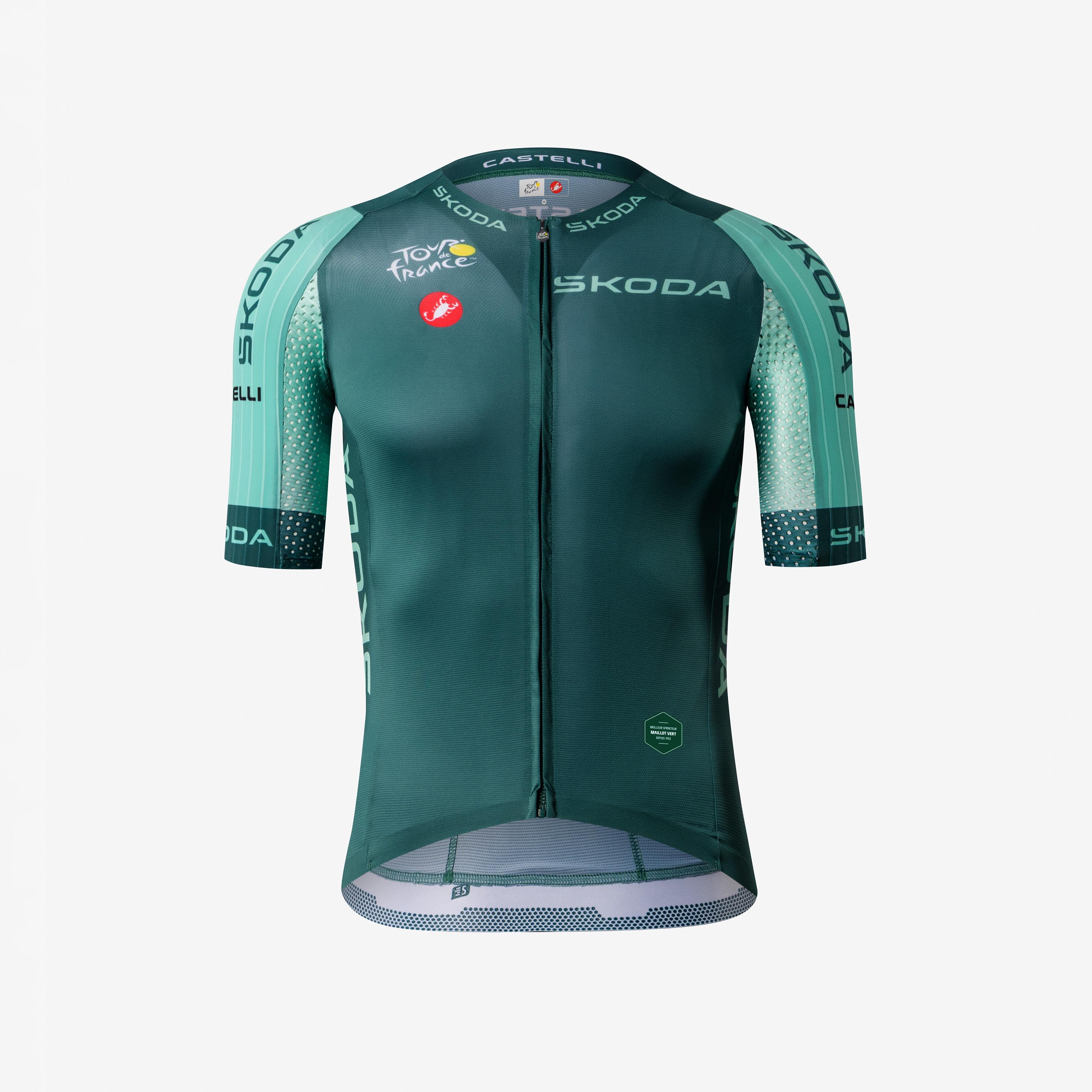 Tdf leader jersey aero race - green - castelli