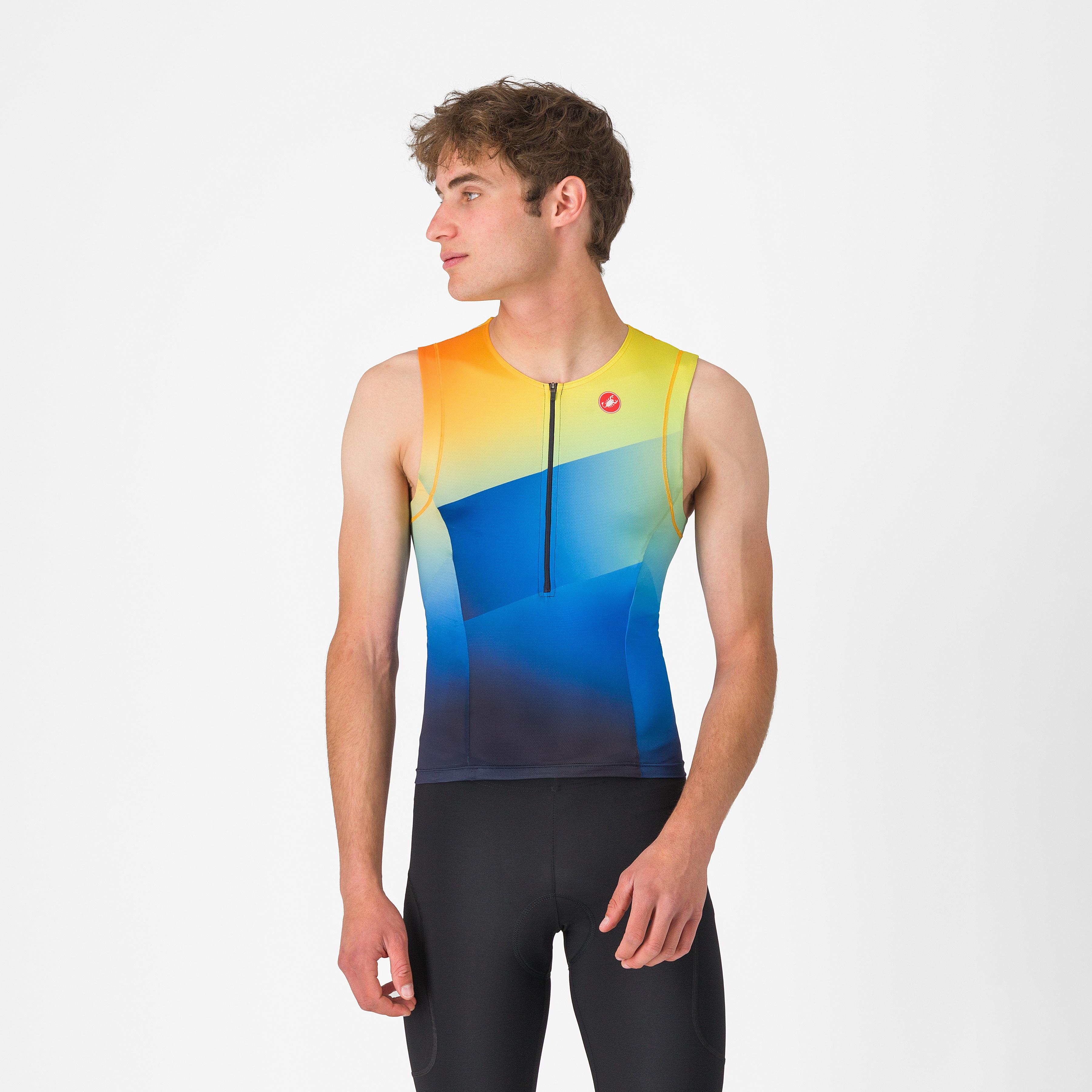カステリ トライアスロンスーツ 上下セット 上:M/下:L メンズ トライアスロン ウェア | Castelli Cycling