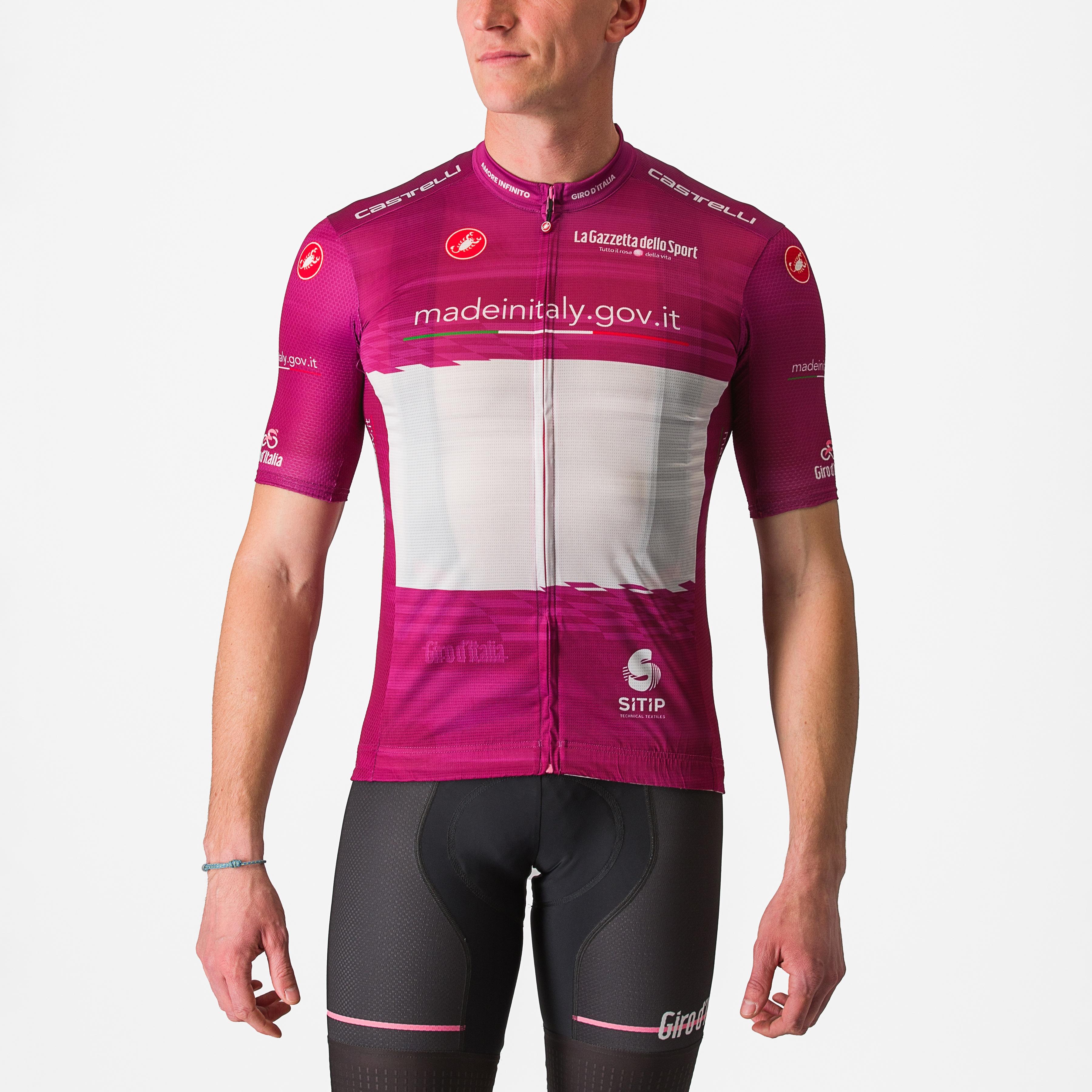 #giro106 competizione  jersey - ciclamino - castelli