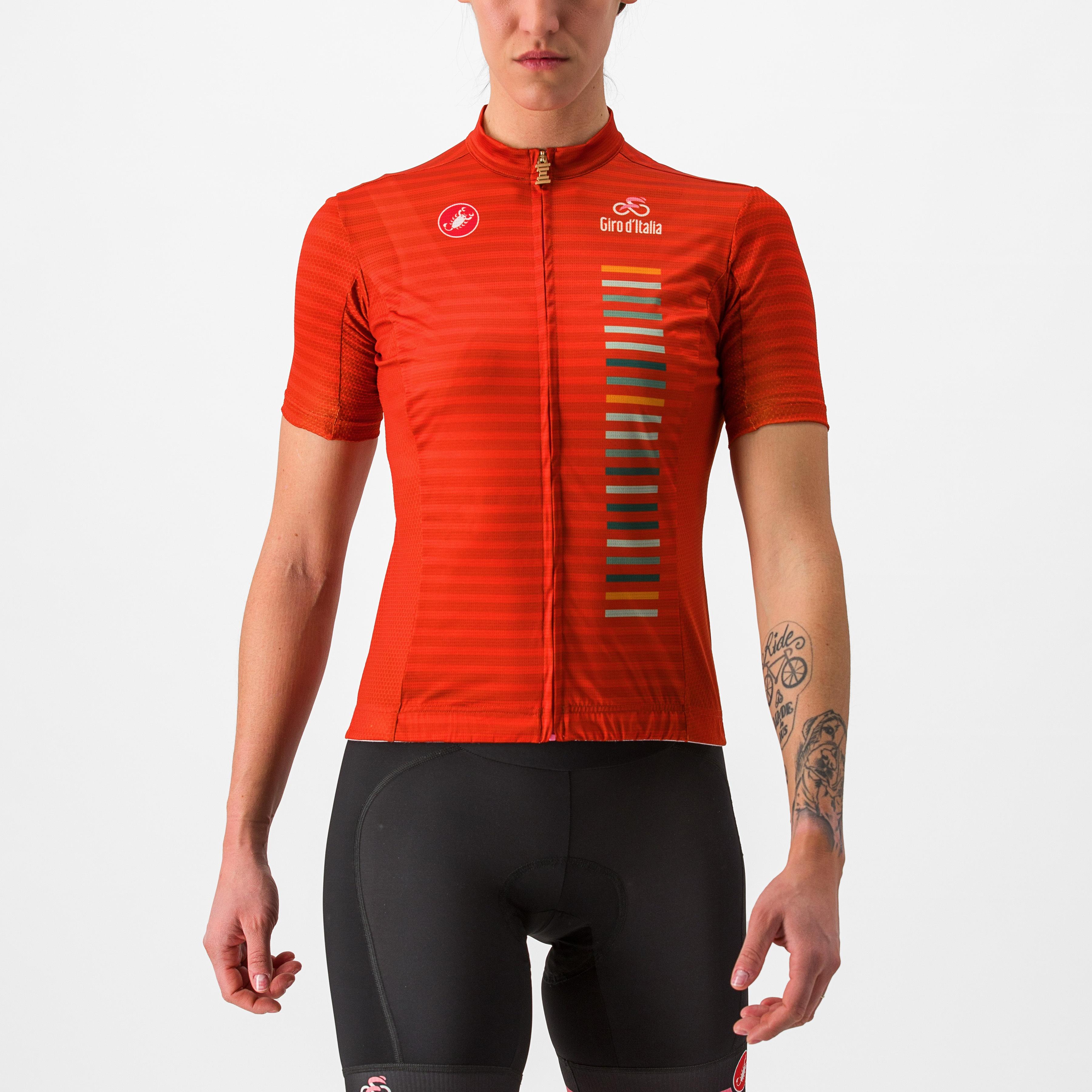 #giro106 w jersey - rosso argilla - castelli