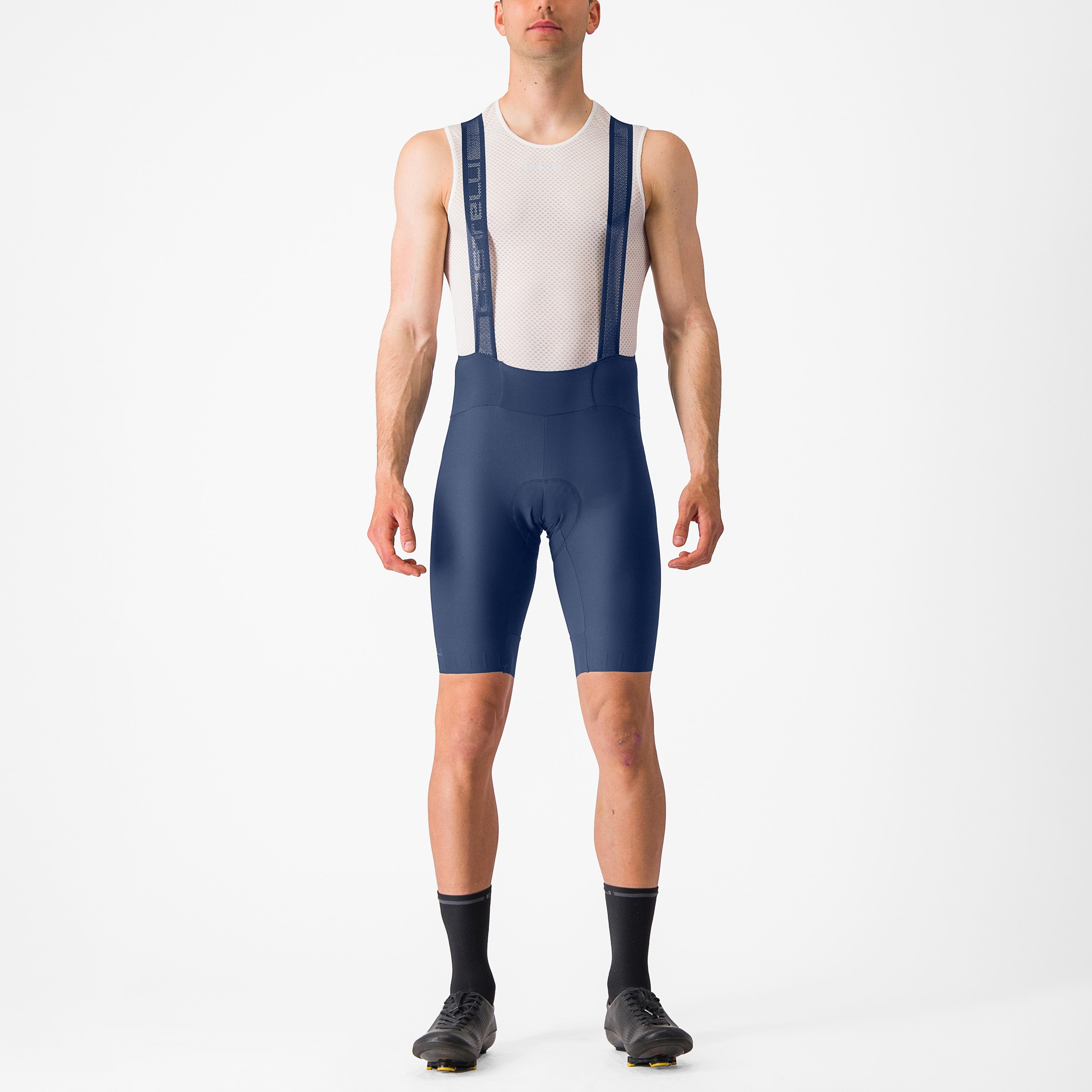 Espresso bibshort - belgian blue - castelli